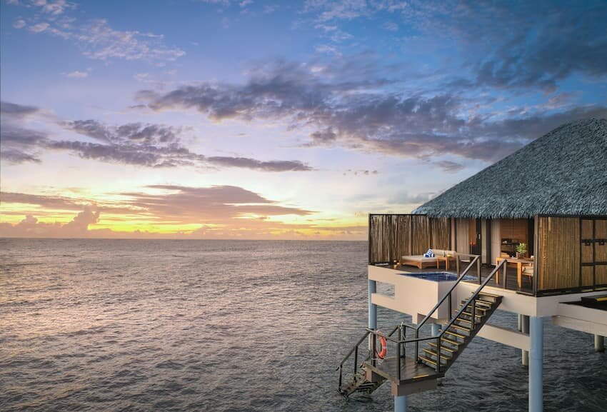 Sunset Water Villa with Private Pool and Jacuzzi