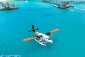 Seaplane transfer to Siyam World Maldives