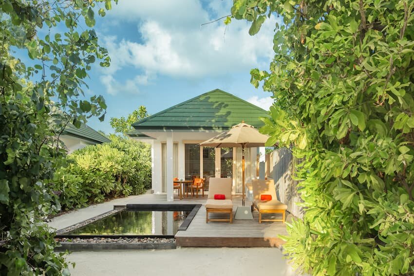 Sunset Pool Beach Villa with direct beach access