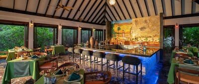 Just Veg pure vegetarian restaurant at Atmosphere Kanifushi